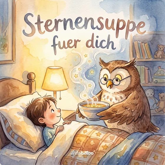 Beispiel-Cover «Sternensuppe für dich» — Hörspiel zum Anlass Gute Besserung