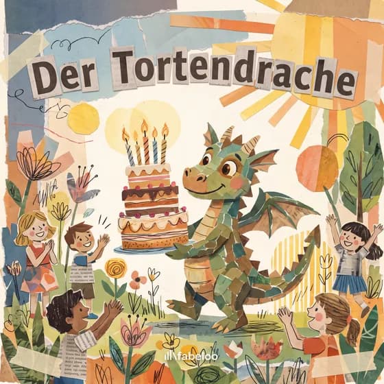Beispiel-Cover «Der Tortendrache» — Hörspiel zum Anlass Geburtstag