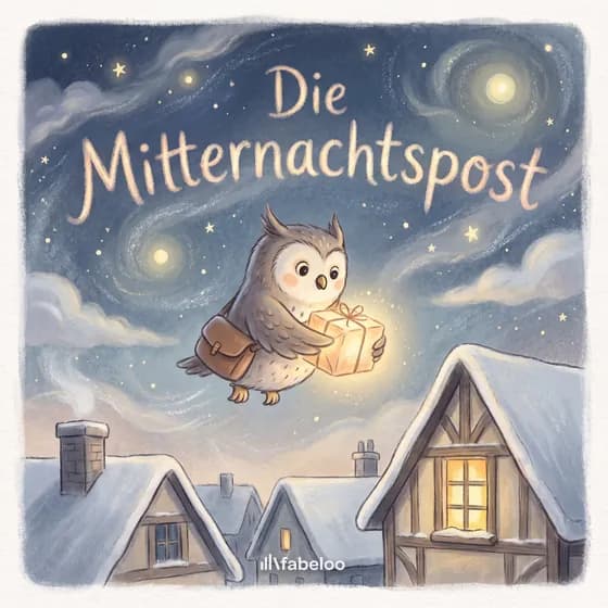 Beispiel-Cover «Die Mitternachtspost» — Hörspiel zum Anlass Last-Minute-Geschenk