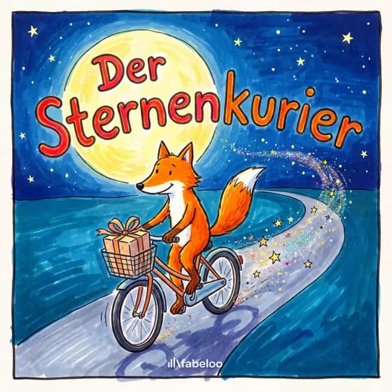 Beispiel-Cover «Der Sternenkurier» — Hörspiel zum Anlass Last-Minute-Geschenk
