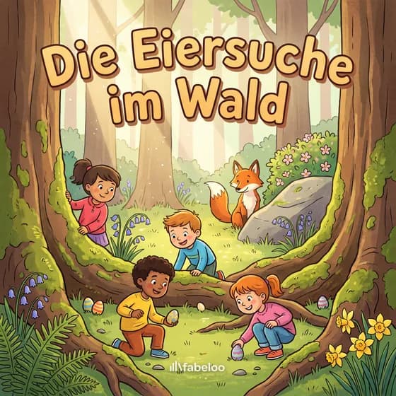 Beispiel-Cover «Die Eiersuche im Wald» — Hörspiel zum Anlass Ostern