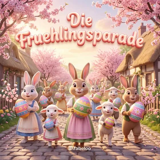 Beispiel-Cover «Die Frühlingsparade» — Hörspiel zum Anlass Ostern