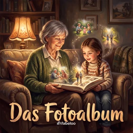 Beispiel-Cover «Das Fotoalbum» — Hörspiel zum Anlass Runder Geburtstag — Opa wird 70