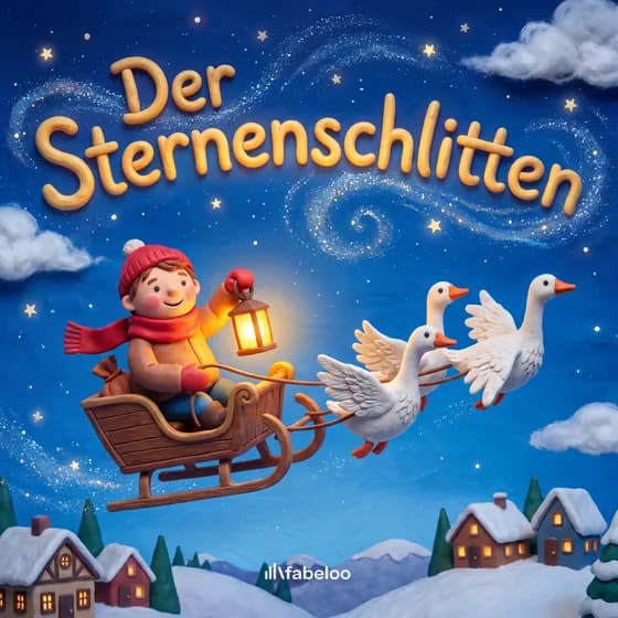 Beispiel-Cover «Der Sternenschlitten» — Hörspiel zum Anlass Weihnachten