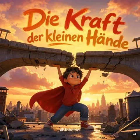 Beispiel-Cover: Superheld im Stil 3D