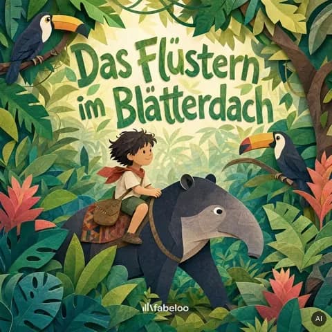 Beispiel-Cover: Dschungel im Stil Papier