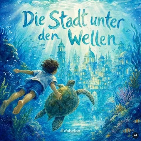 Beispiel-Cover: Meer im Stil Aquarell