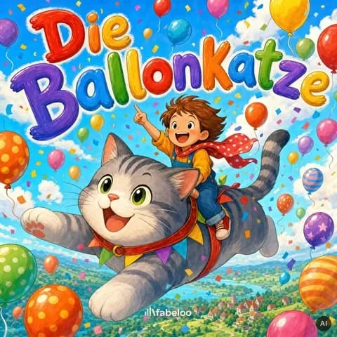 Beispiel-Cover: Geburtstag im Stil Cartoon